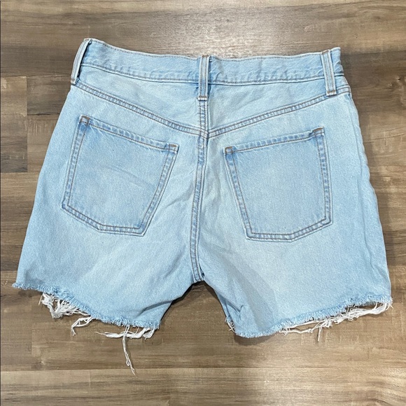 Old Navy Slouchy Straight High Rise Jean Shorts - Picture 6 of 6